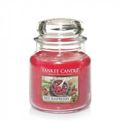 Bougie jarre MM Framboise rouge - YANKEE CANDLE 