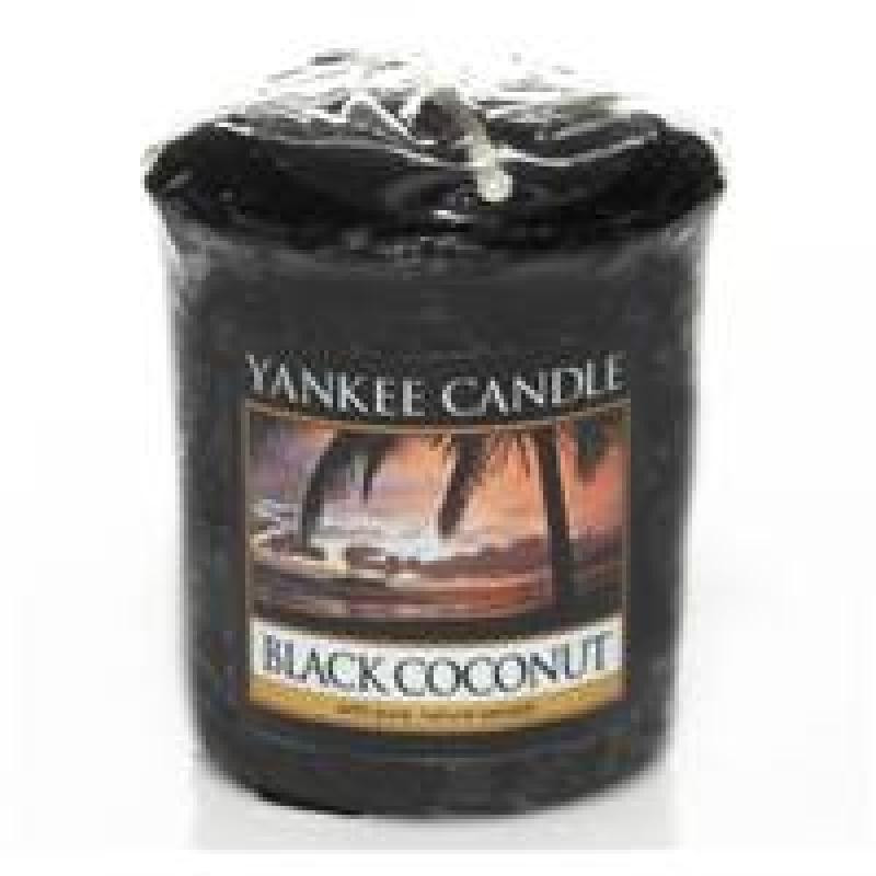 Bougie votive Noix de coco noire - YANKEE CANDLE 
