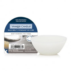 Fondants de cire Talc de bébé - YANKEE CANDLE 