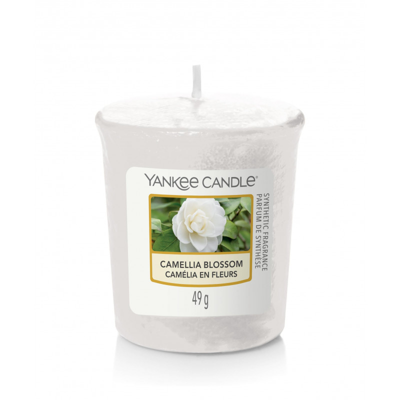 Bougie votive Classic Camélia en fleurs YANKEE CANDLE Desjardins.fr