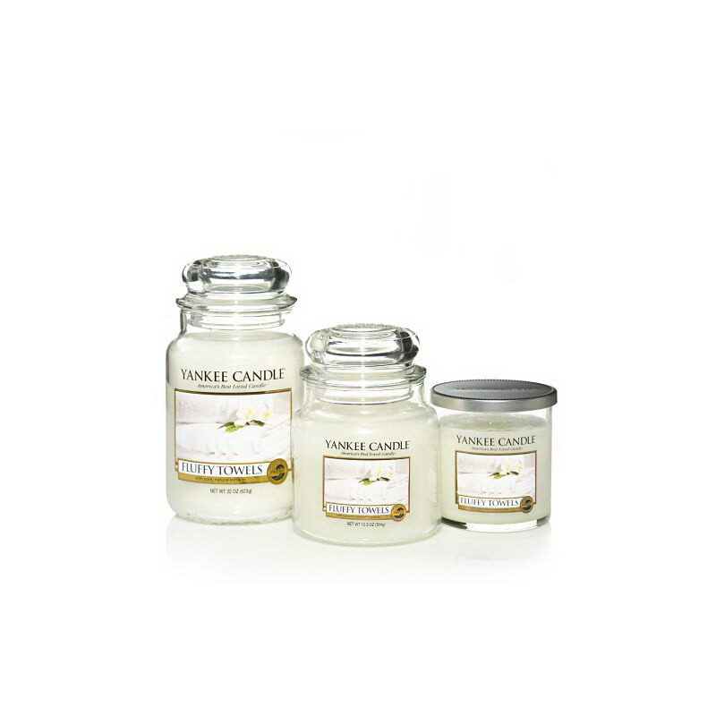 Bougie jarre MM Serviettes moelleuses - YANKEE CANDLE 