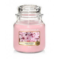 Bougie jarre MM Fleur de cerisier - YANKEE CANDLE 