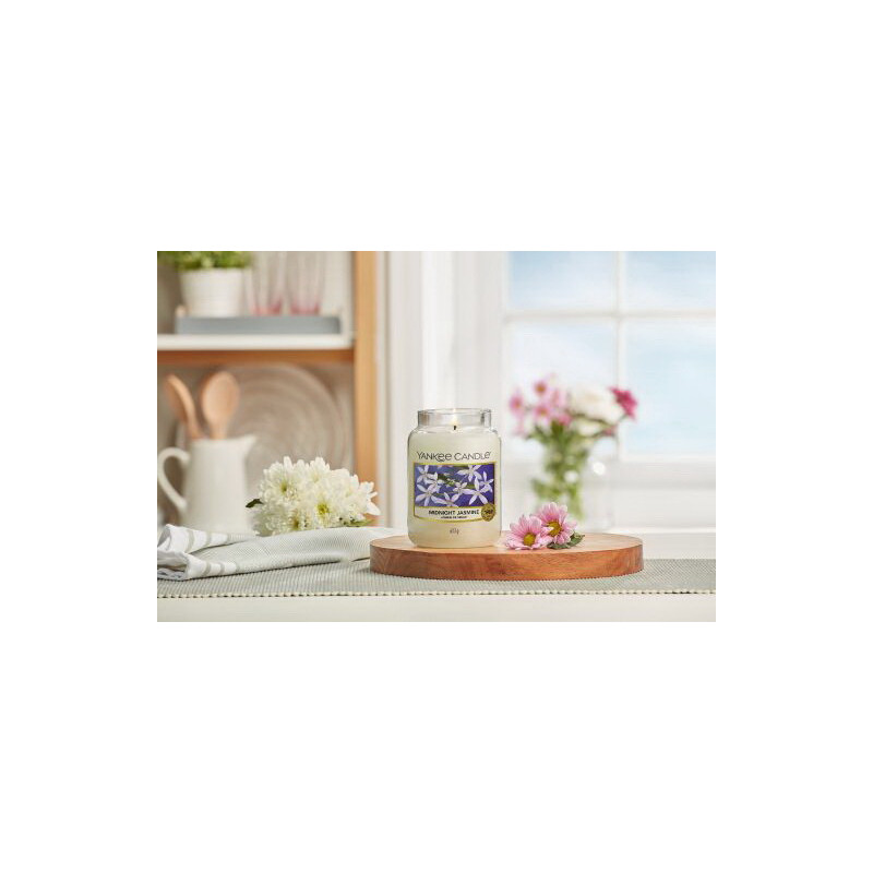 Bougie jarre - Havre de paix - Jasmin & patchouli - Grand modèle - 623 g