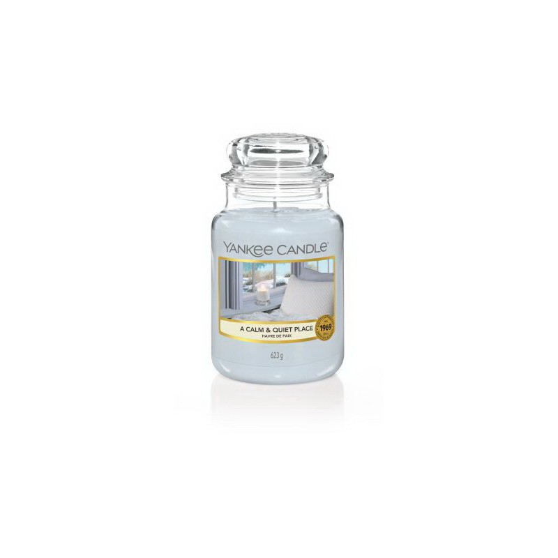 Bougie jarre GM Havre de paix - YANKEE CANDLE 