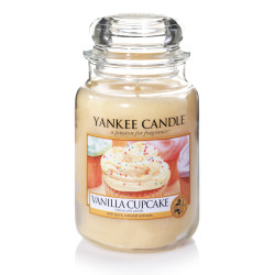 Bougie jarre GM Gâteau à la vanille - YANKEE CANDLE 