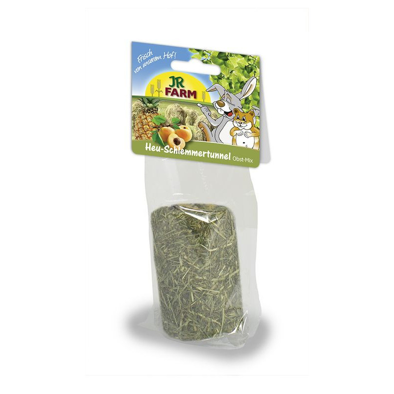 Friandise tunnel gourmand foin-Mix de fruits 125 - JR FARM 