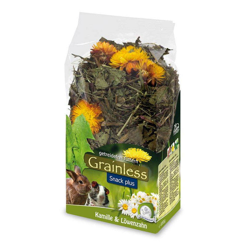 Friandise grainless Camomille-pissenlits 100g - JR FARM 
