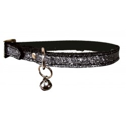 Collier pour chat Pailleté gris