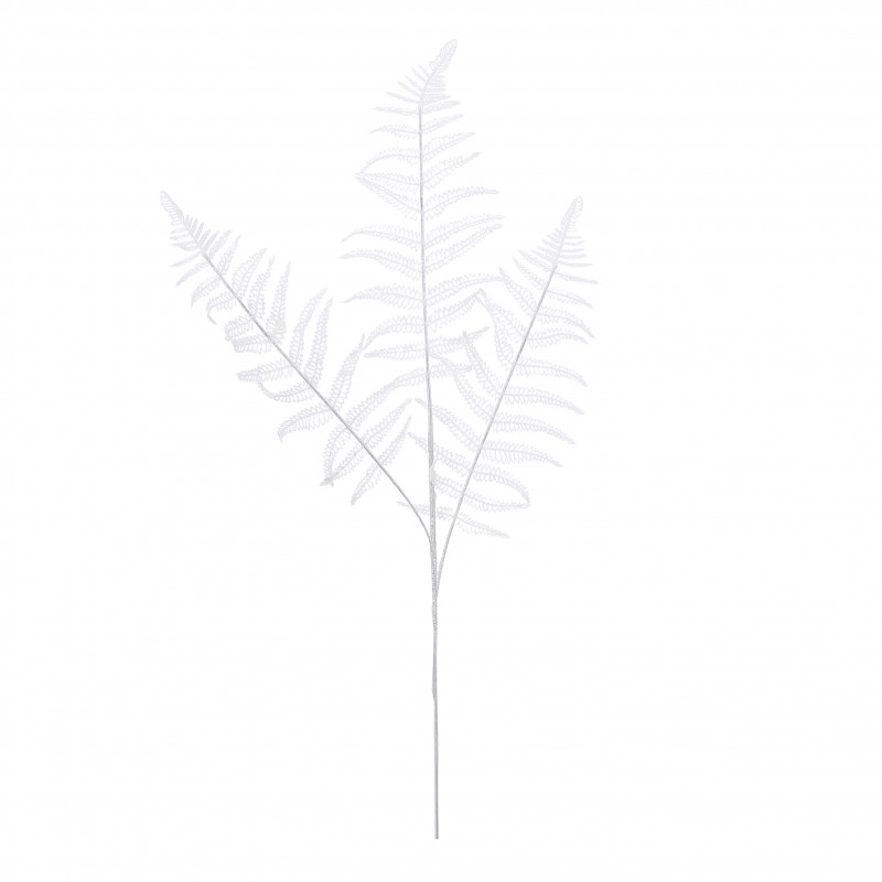 Branche fougère 25x79-H3 blanc - EDELMAN 