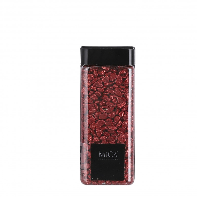 Marbles glitter 550ml rouge - MICA 