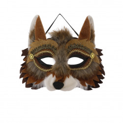 Masque renard 7.5x25.5-H25.5 marron - EDELMAN 