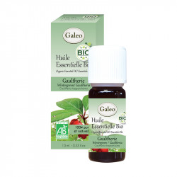 Huile essentielle bio AB gaulthérie 10ml - GALEO 