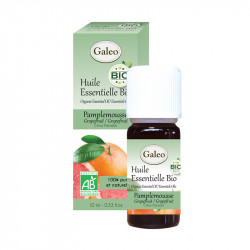 Huile essentielle bio AB pamplemousse 10ml - GALEO 