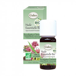 Huile essentielle bio AB eucalyptus citron. 10ml - GALEO 