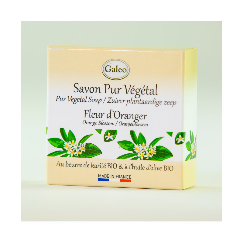 Savon 100g fleur d'oranger - GALEO 