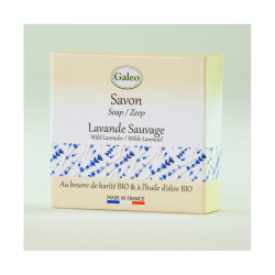 Savon 100g lavande sauvage - GALEO 