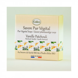 Savon 100g vanille patchouli - GALEO 