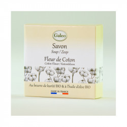 Savon 100g fleur de coton - GALEO 