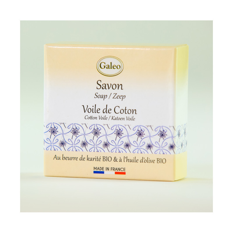 Savon 100g voile de coton - GALEO 