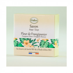 Savon 100g fleur de frangipanier - GALEO 
