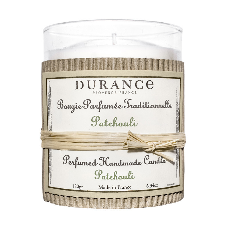 Bougie parfumée 180g patchouli - DURANCE 