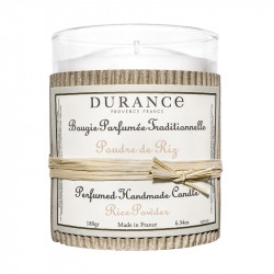 Bougie parfumée 180g poudre de riz - DURANCE 