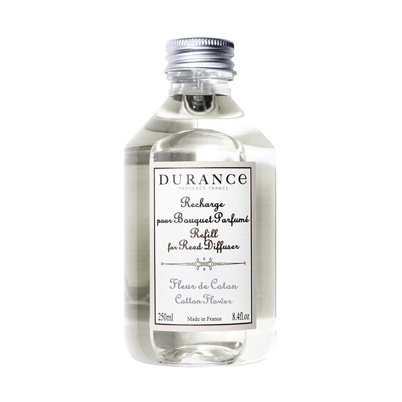 Rech. bouquet parfumé 250ml fleur de coton - DURANCE 