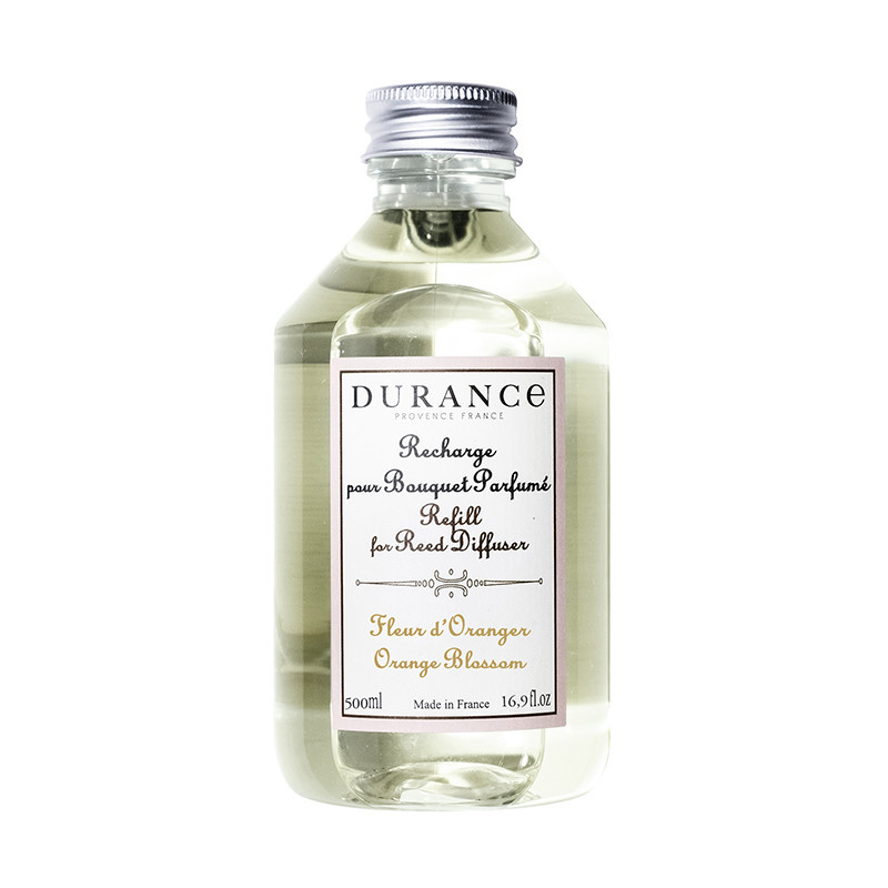 Rech. bouquet parfumé 500ml fleur d'oranger - DURANCE 