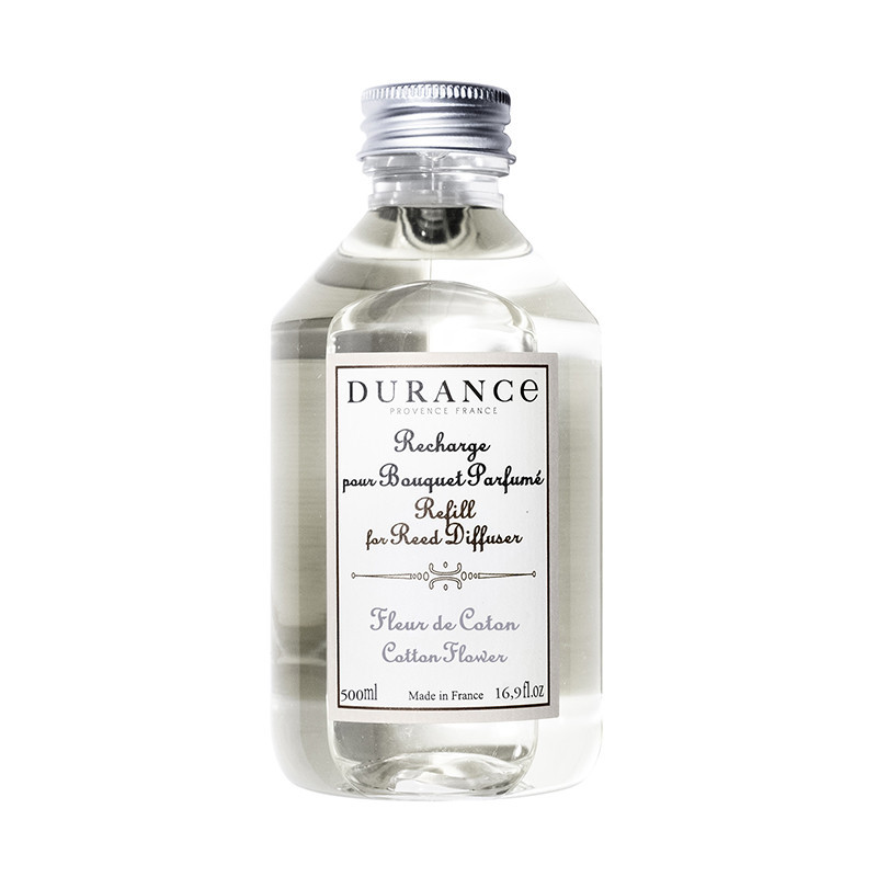 Rech. bouquet parfumé 500ml fleur de coton - DURANCE 