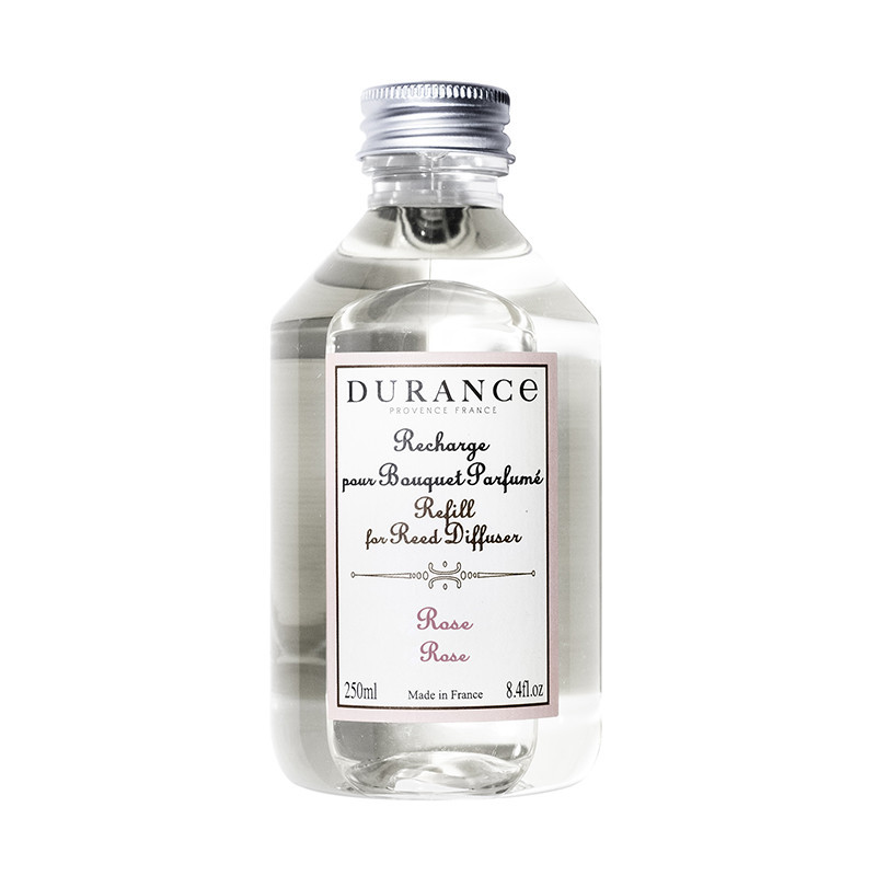 Rech. bouquet parfumé 250ml rose - DURANCE 