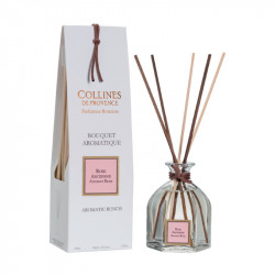 Bouquet aromatique 100ml rose ancienne - COLLINES DE PROVENCE 