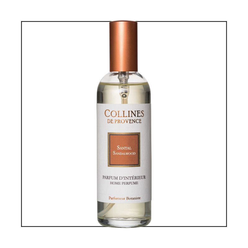 Parfum d'intérieur 100ml santal - COLLINES DE PROVENCE ... Parfum d'intérieur 100ml santal - COLLINES DE PROVENCE ...