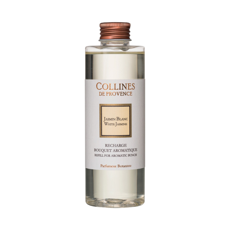 Rech. bouquet 200ml jasmin blanc - COLLINES DE PROVENCE 