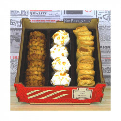 Assortiment au caramel beurre salé bte 420g - LA FABRIQUE À BISCUITS HONFLEUR 