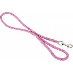 Laisse nylon corde rose - ZOLUX 