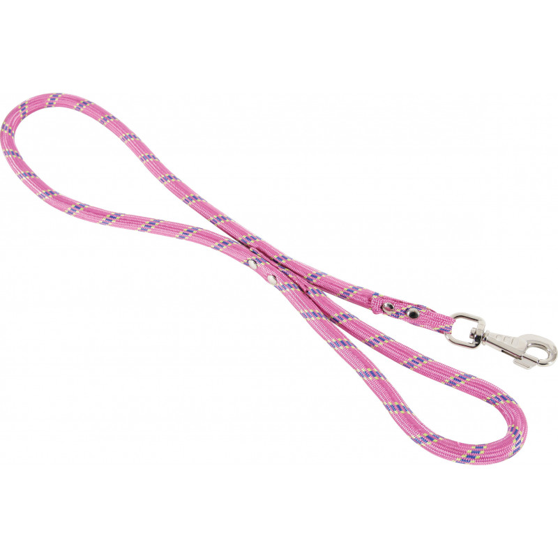 Laisse nylon corde rose - ZOLUX 