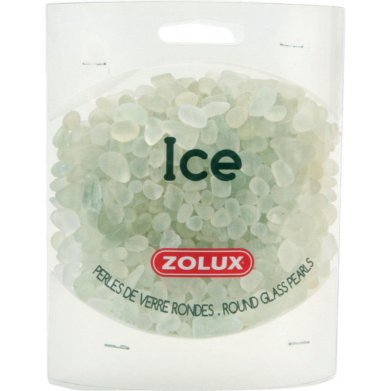 Perles de verre ice 472g - ZOLUX 