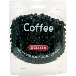 Perles de verre coffee 472g - ZOLUX 