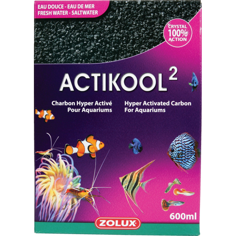 Charbon actikool 2 600ml - ZOLUX 