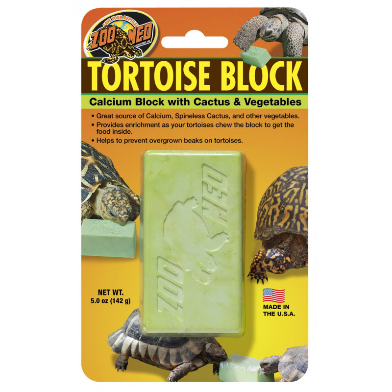 Bloc Zmed tortue calcium/legumes bb-55e - ZOOMED 