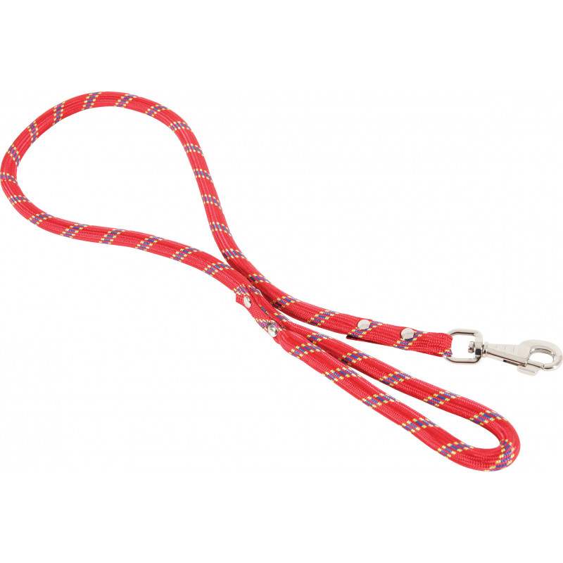 Laisse nylon corde rouge - ZOLUX 