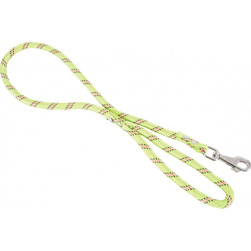 Laisse nylon corde vert anis - ZOLUX 