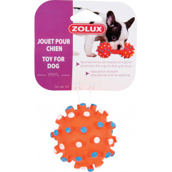 Zolux jouet balle picot vinyl 7cm 480782 - ZOLUX 