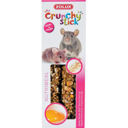 Crunchy stick avoine/oeuf 115g - ZOLUX 