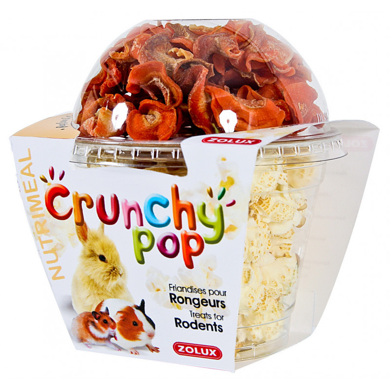 Crunchy pop carotte 43g - ZOLUX 