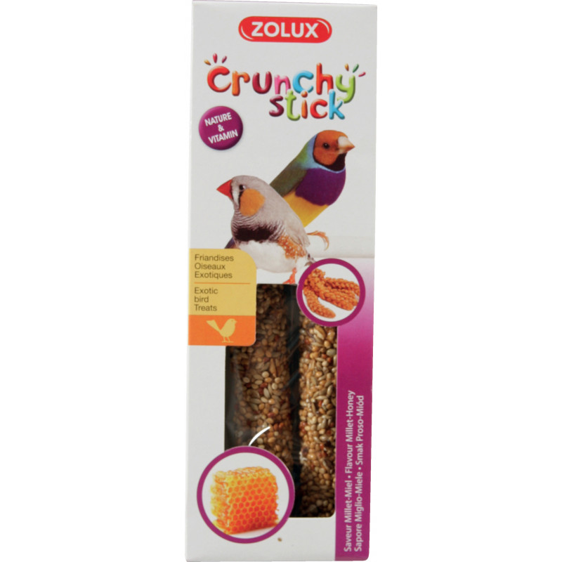 Crunchy stick exo mill/miel 85 - ZOLUX 