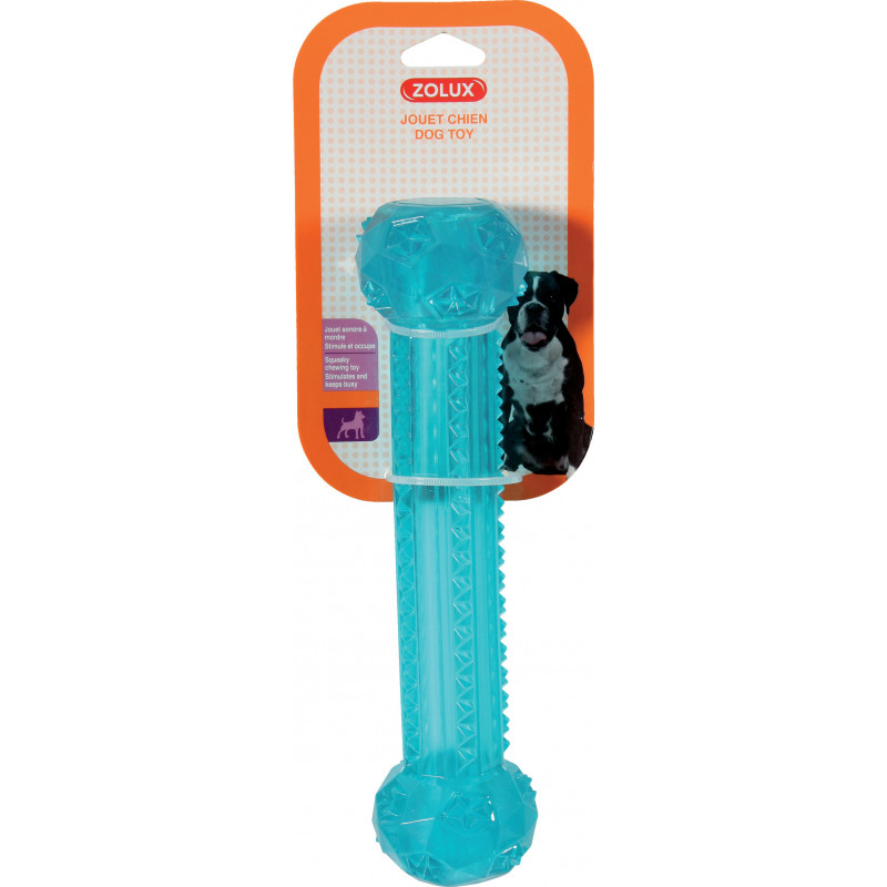 Jouet stick pop turq.25cm - ZOLUX 