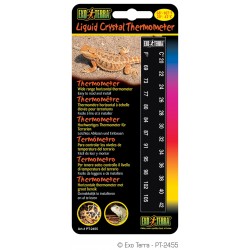 Thermomètre "Liquid Crystal Thermometer" - Exo Terra