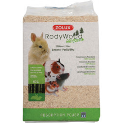 Litière rodywood nature 60l - ZOLUX 