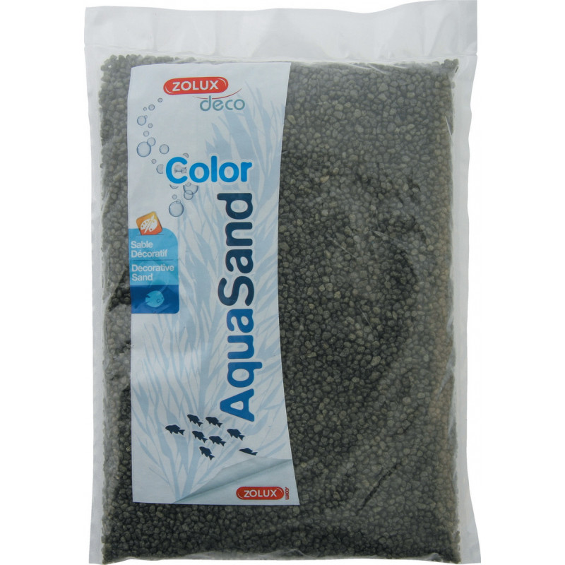 Aquasand color vert lichen 1kg - ZOLUX 